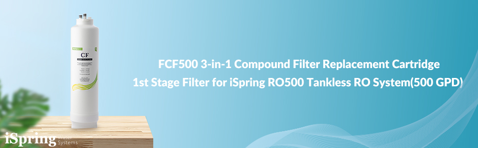 iSpring FCF500 Replacement Filter