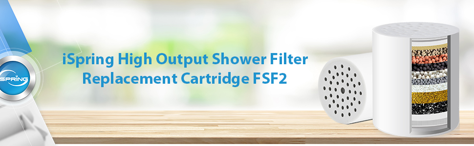 iSpring 15-Stage Shower Filter Replacement Cartridge