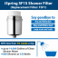 iSpring FSF1 Multi-Stage Shower Filter Replacement Cartridge-Removes Chlorine, Sediment, Heavy Metal, and Odor
