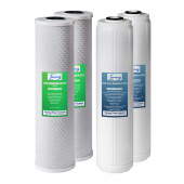 iSpring F4WGB22BPB 4.5” x 20” Whole House Water Filter Replacement Set