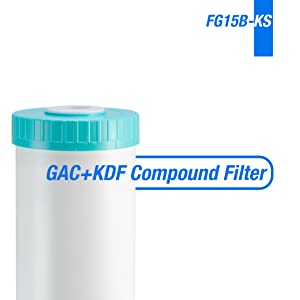 ispring US21B comes with KDF and GAC Filter