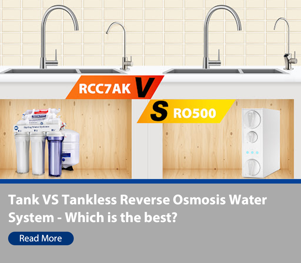Tank v.s. tankless reverse osmosis water filtration system - which is the best