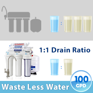Contaminants that PH100 Reverse Osmosis filter can remove