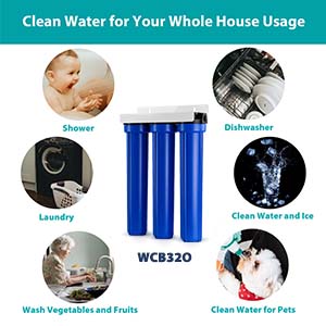 FAQ related to WCB32O Whole House water filtration system