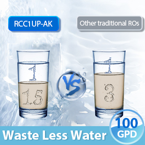 ispring RCC1UP-AK comes with a booster pump